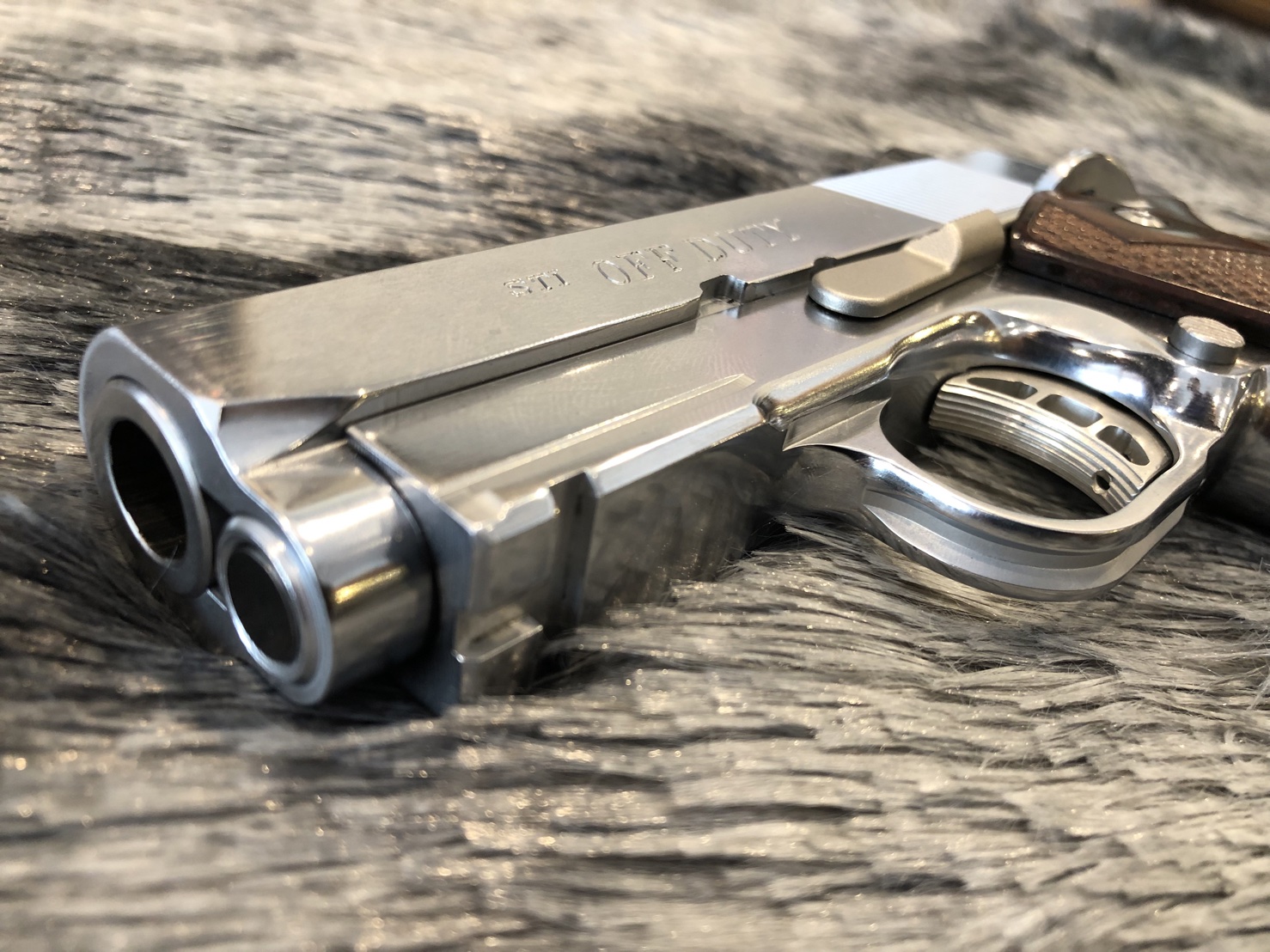 [ปืนฝากขายมือสอง] STI .45 1911 3นิ้ว Off duty สภาพดีแน่น ไกดี แม่นยำสูง เหมาะมือ พกซ่อน พกพาได้สบาย .45 ใหญ่สะใจ