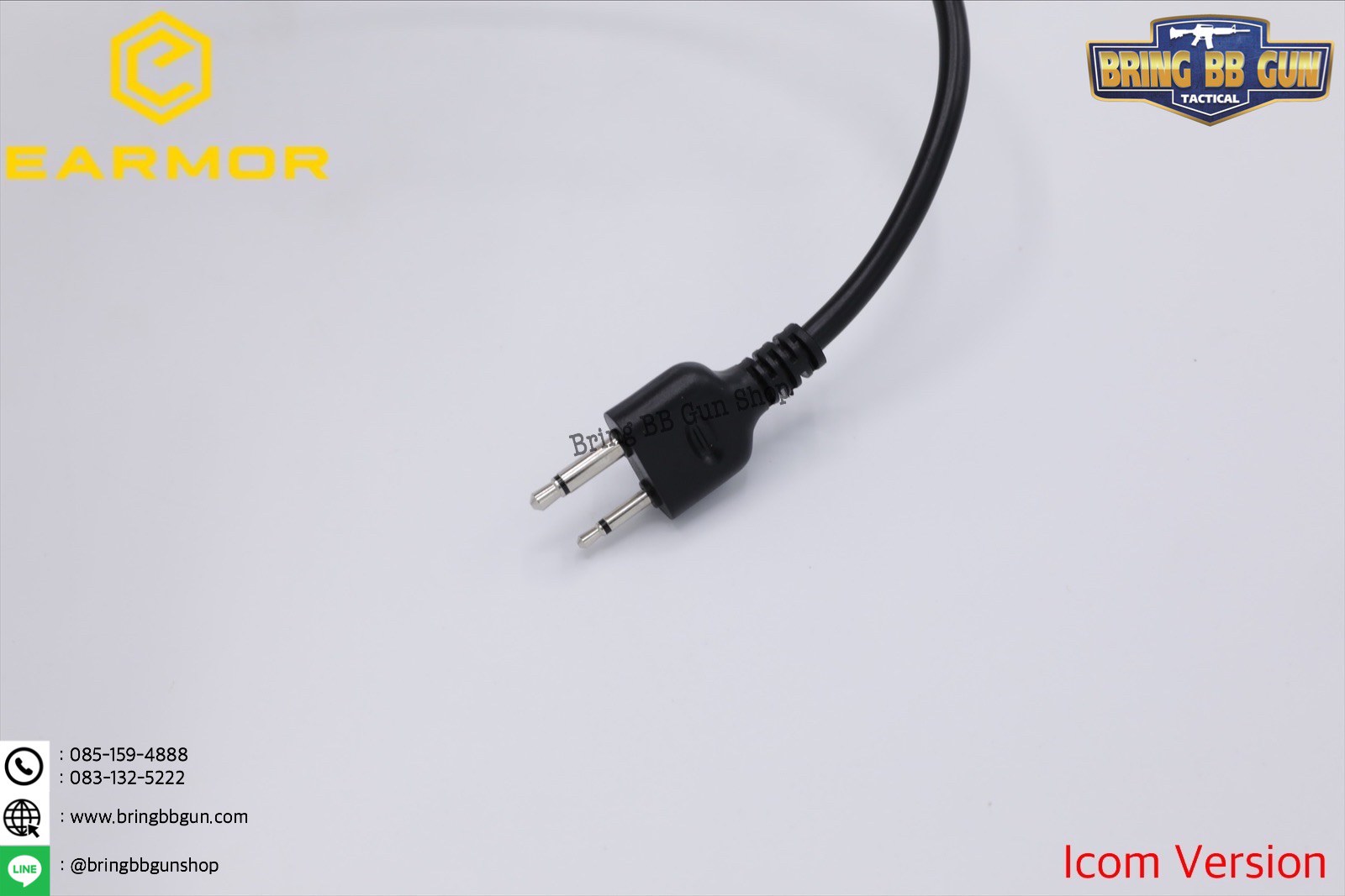 สายPTT ยี่ห้อ Earmor (สาย Push to Talk)