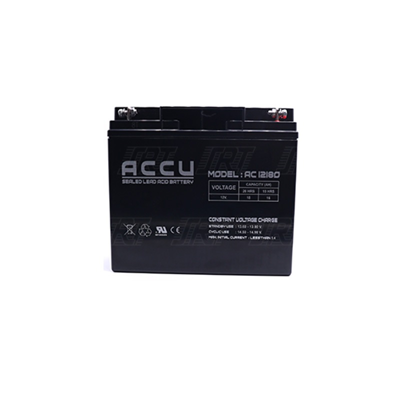 แบตเตอรี่แห้ง ACCU สำรองไฟ | 99-01-0233 | AC-12180 (12V18A) | ACCU Battery | UPS/ไฟฉุกเฉิน/ระบบเตือนภัย
