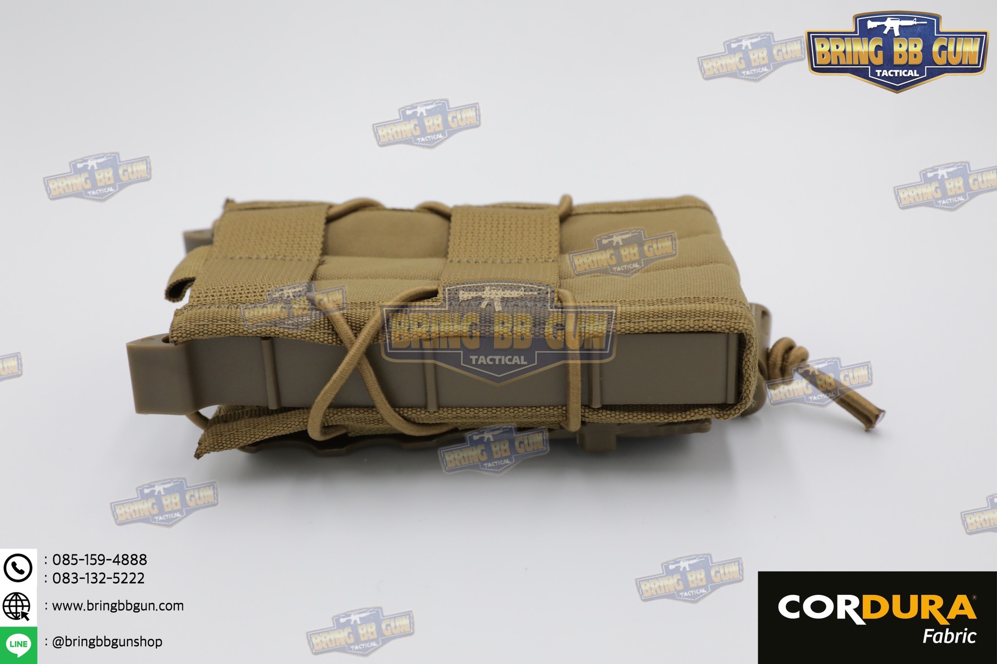 เพ้าแม็กกาซีน ทรง Tiger รุ่น 5.56 (ซองแม็กกาซีนเดี่ยวทรง TACO) (Tiger Type 5.56) (Tiger Type 5.56 Magazine Pouch) (Magazine Pouch)