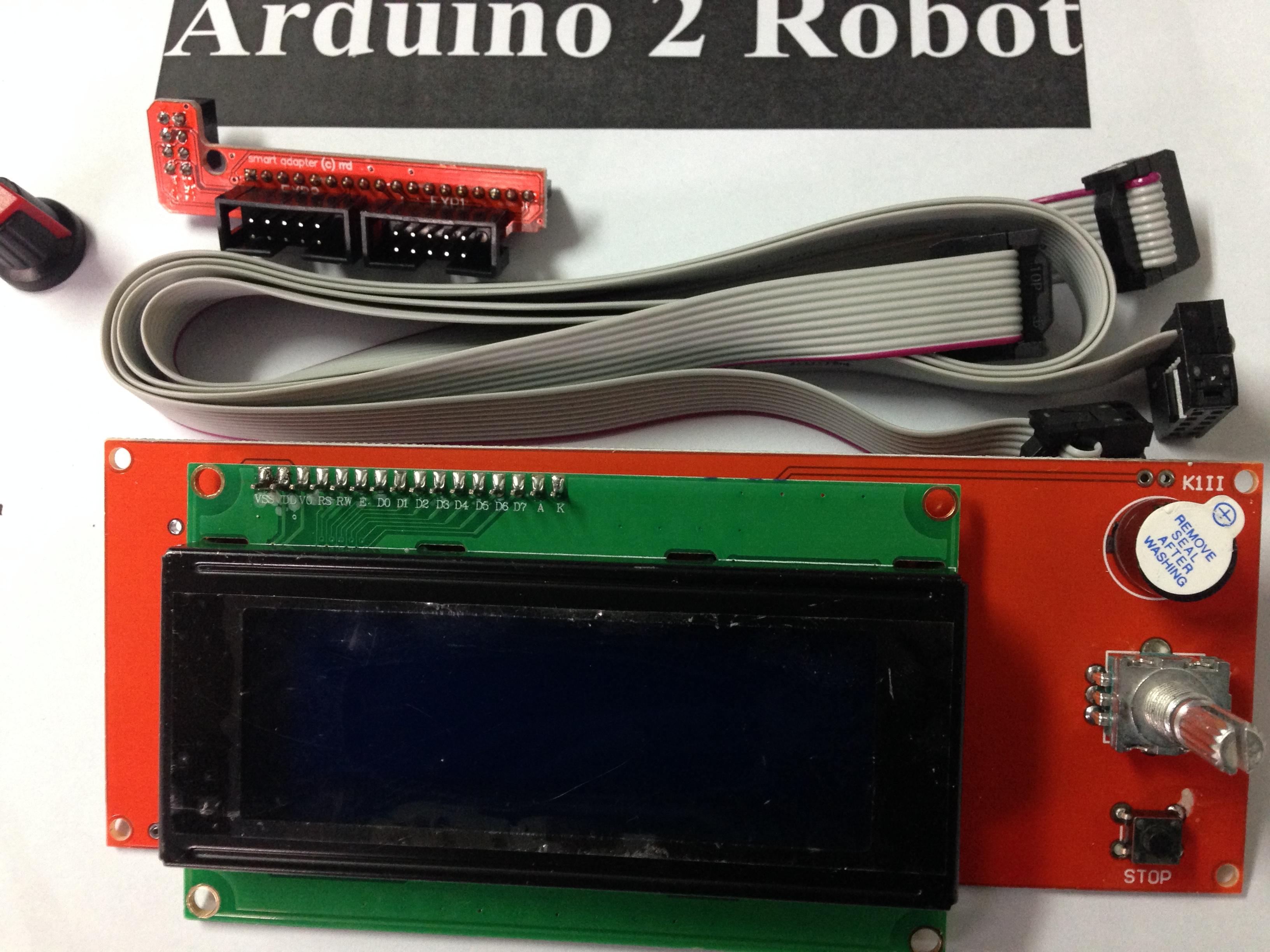 3D Printer 2004 LCD Reprap Smart Controller Reprap Ramps 1.4 2004LCD