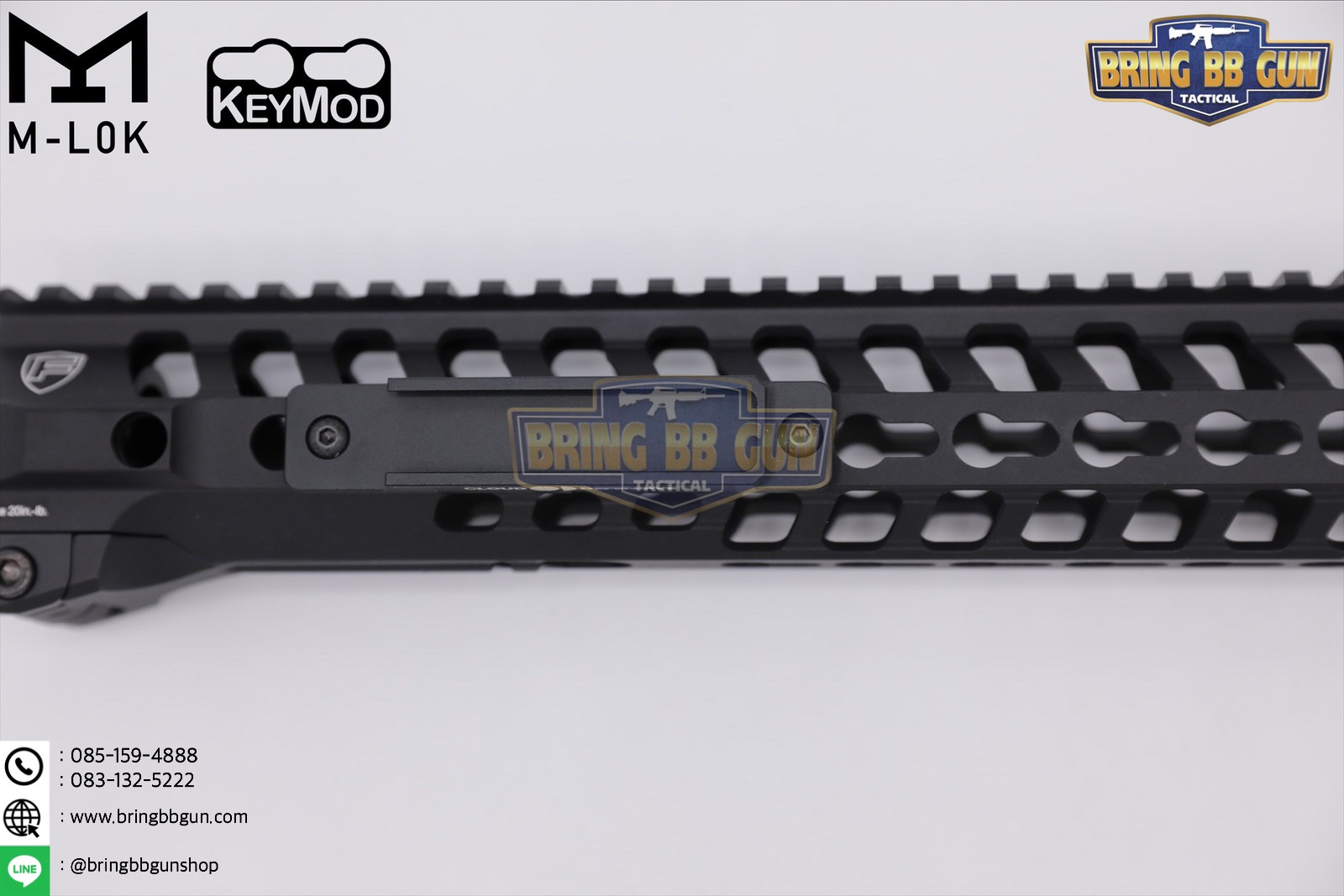 LCS ยี่ห้อ Cloud Defensive (ตัวจับสวิตช์หางหนูของไฟฉาย) รุ่น ระบบราง M-Lok และ ระบบราง Keymod (Light Control System) (ใช้ได้กับชุดหน้าระบบราง M-Lok และ ระบบราง Keymod เท่านั้น)