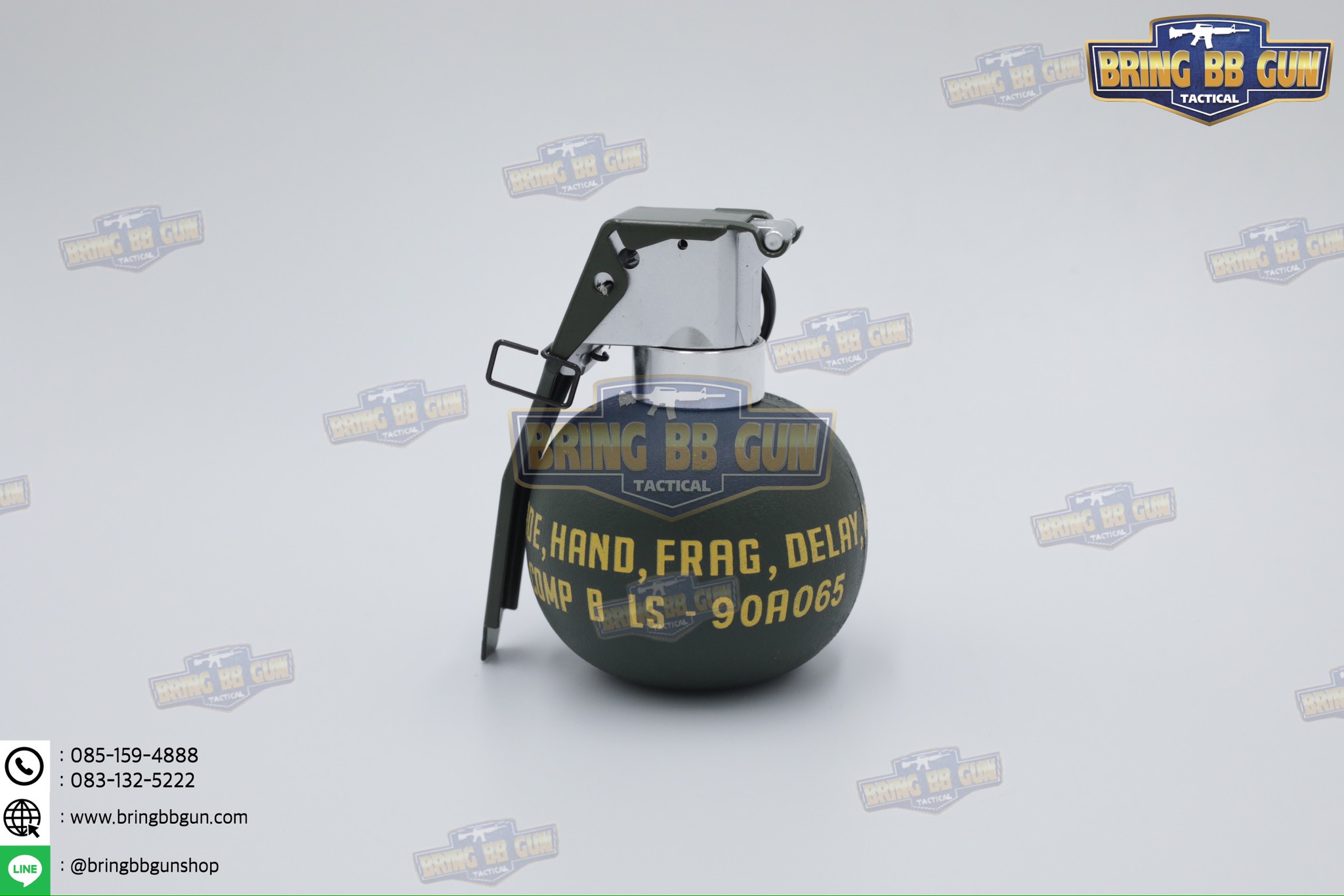 ระเบิดมือ M67 แบบ Dummy (ระเบิดมือลูกเกลี้ยง) (M67 Grenade) (Fragmentation Hand Grenade)