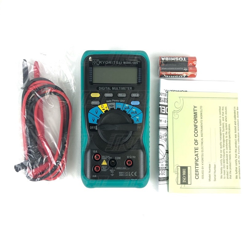 มิเตอร์ KYORITSU | 06-06-0015 | มิเตอร์ KYORITSU 1009 | มัลติมิเตอร์ดิจิตอล | ของแท้100%