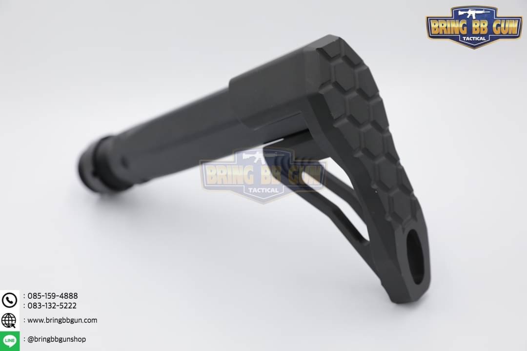 ชุดพานท้าย Phase 5 รุ่น Mini Stock (Phase 5 Universal Mini Stock for M4 GBB)