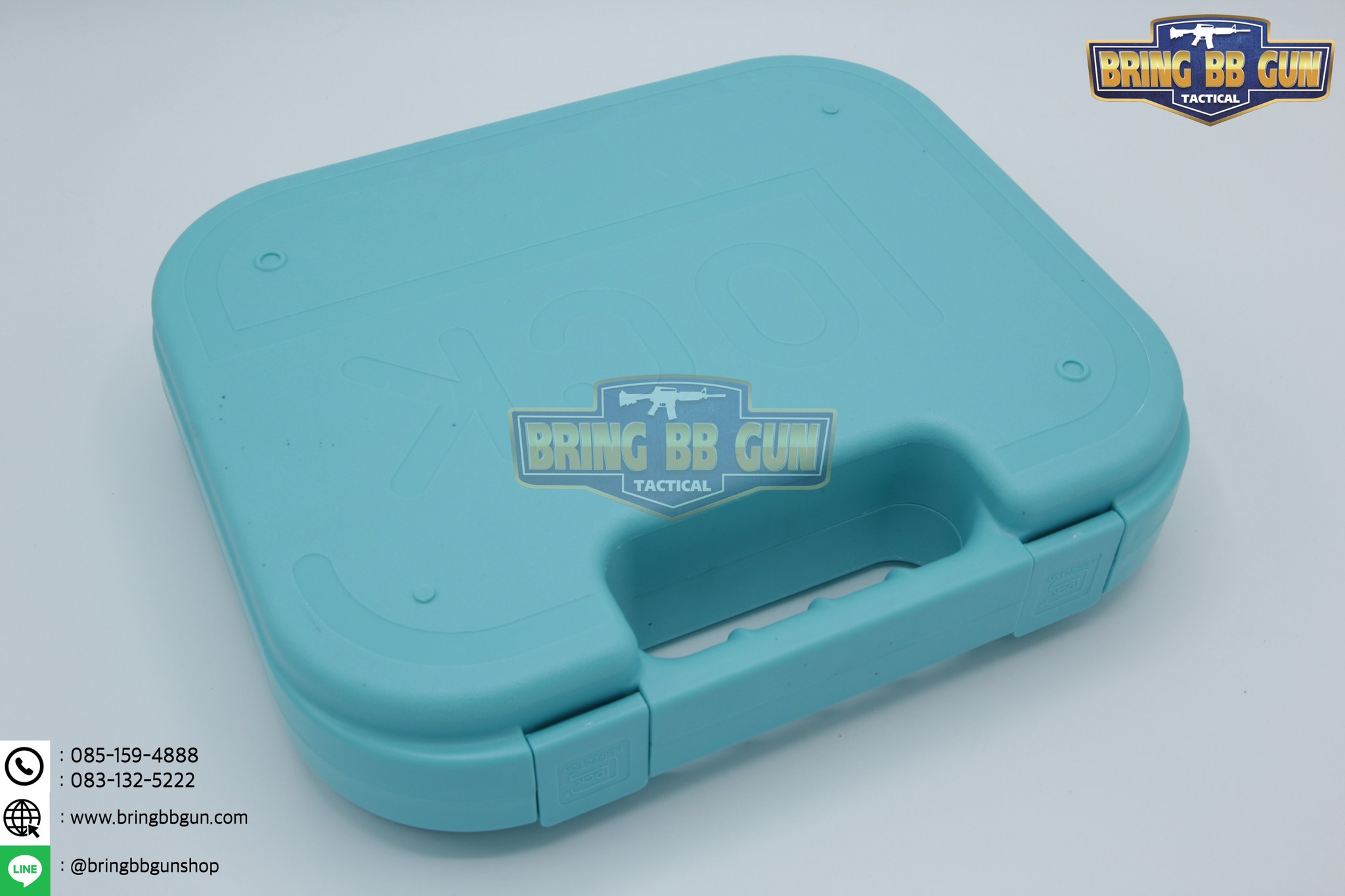 กล่องปืนสั้น Glock (กล่องปืนสั้น B11) (เคสกันกระแทรก) (Lockable Pistol Case)