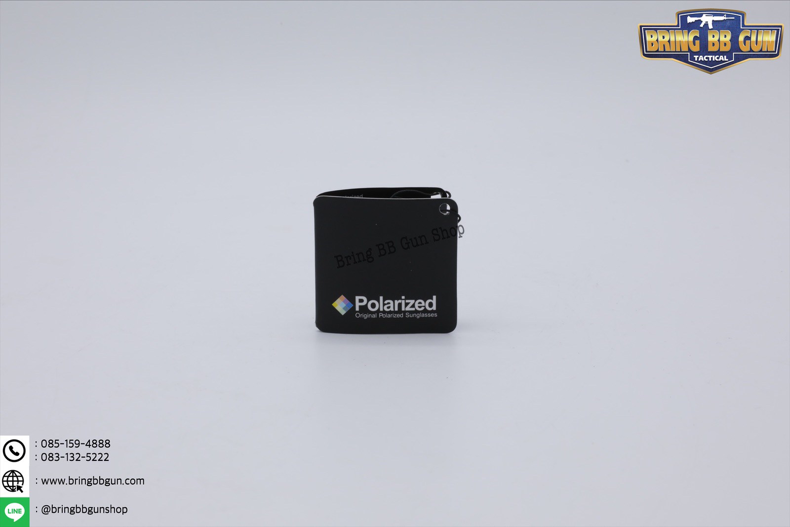 แว่นกันแดด เลนส์ Polarized (เลนส์โพลาไรซ์) รุ่น ทรงกรอบสี่เหลี่ยม