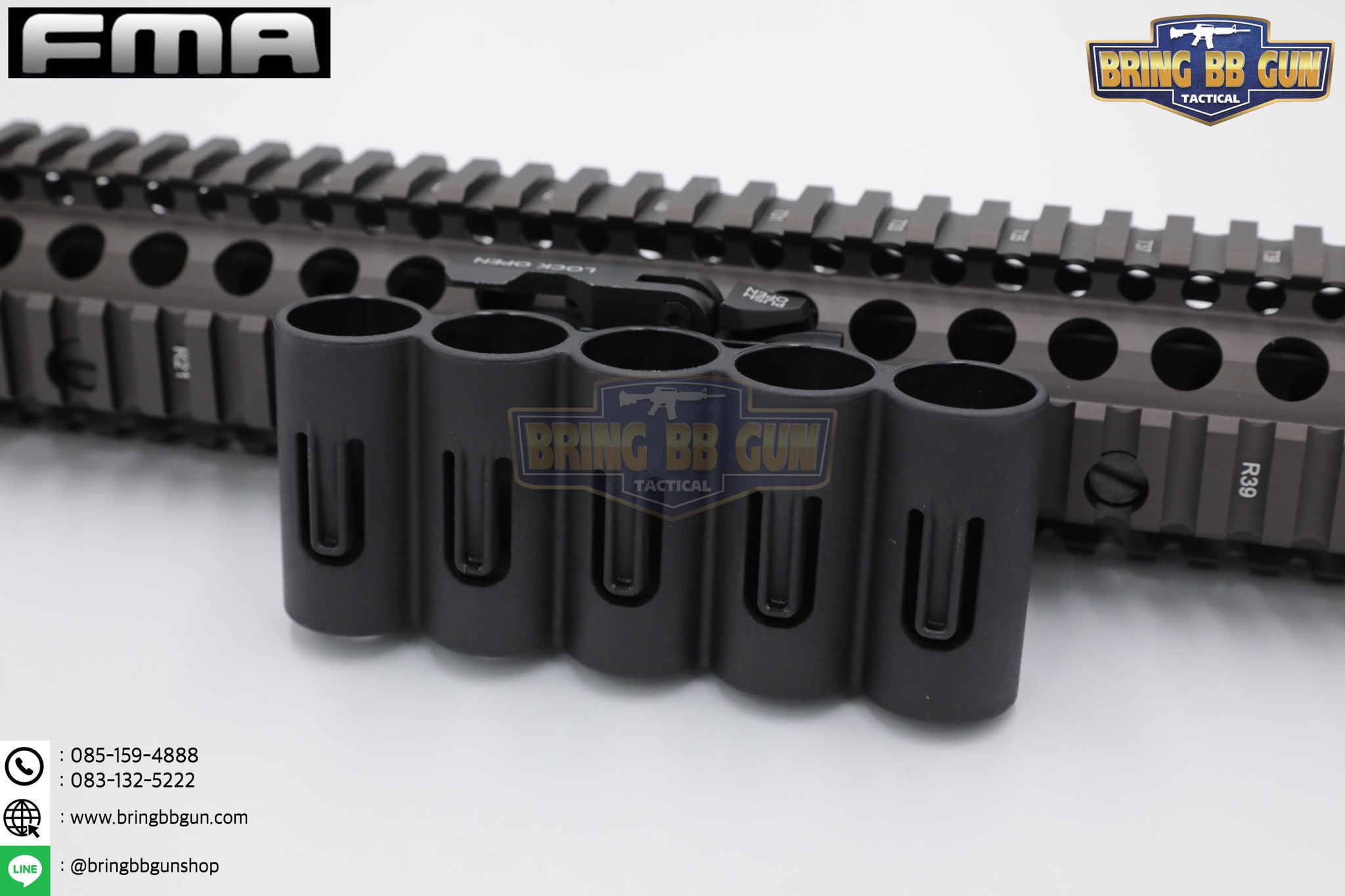 แผงกระสุนลูกซองแบบติดราง ยี่ห้อ FMA (FMA SH-5 Shell Holder)