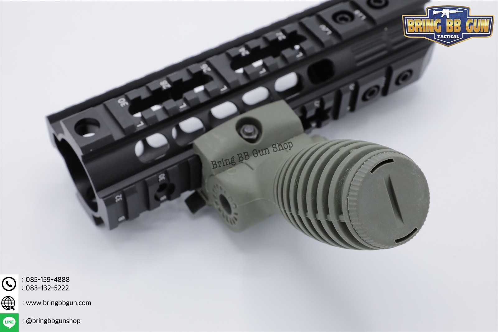 กริ๊ปมือหน้า ยี่ห้อFAB Defense รุ่นT-FS (กริ๊ปมือพับซ้าย-ขวาปลดไว)