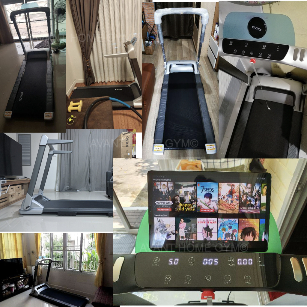 พร้อมส่ง* [ส่งฟรี !!] ลู่วิ่งไฟฟ้า ลู่เดิน Treadmill xiaomi ovicx Q2S พับได้ ลู่ วิ่ง สายพานเครื่อง วิ่ง