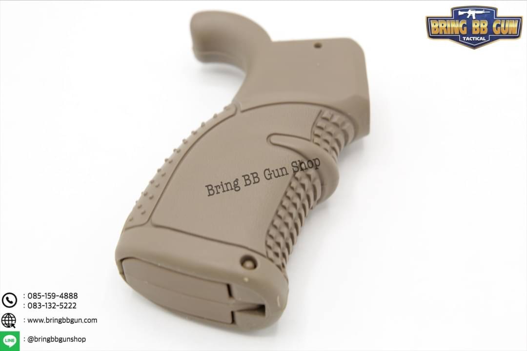 กริ๊ปมือหลัง G43 (กริ๊ปมือ GBB AGR-43) (กริ๊ปมือแก็ส) สำหรับปืนตระกูลM4/M16 ระบบแก็ส (GBB)