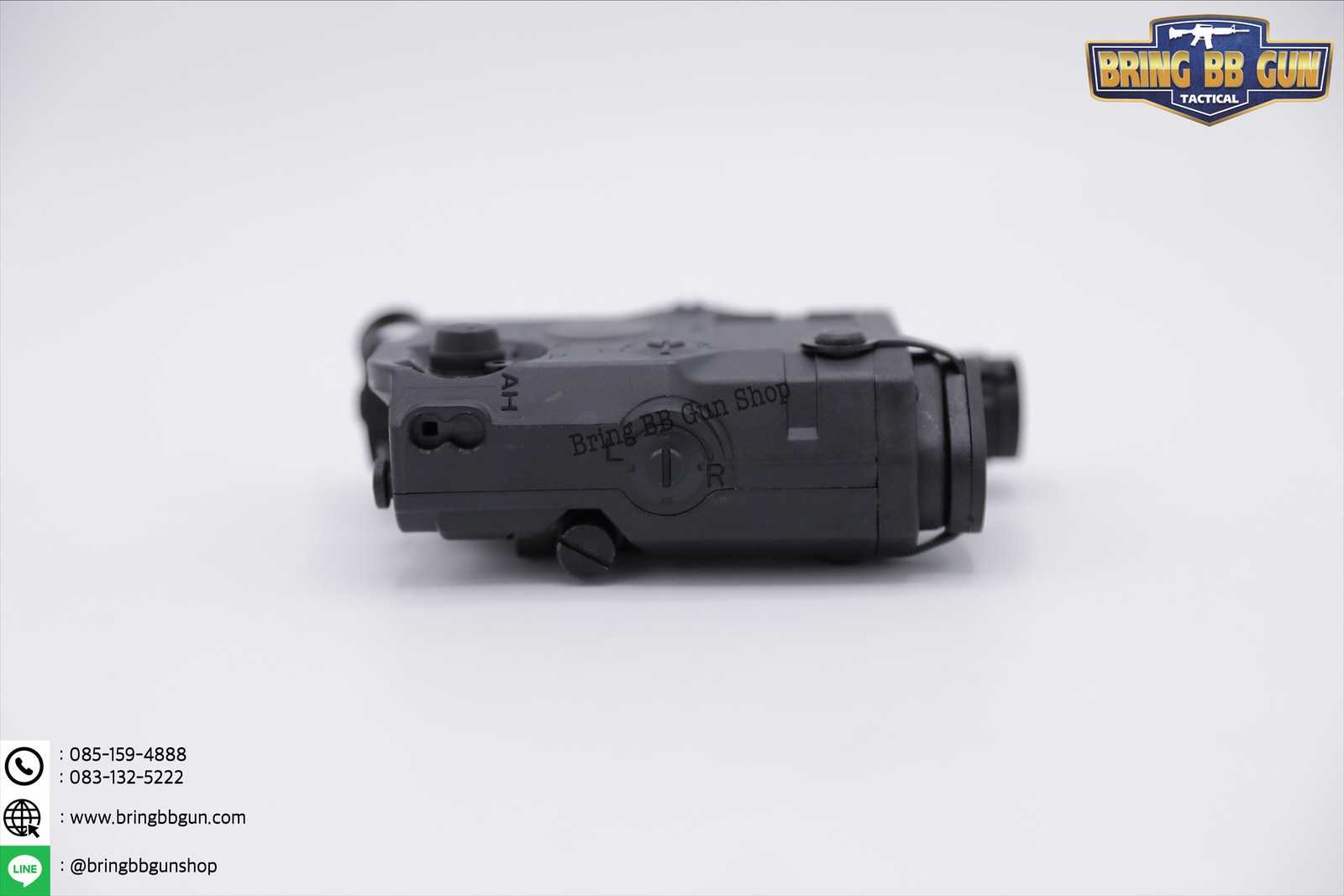 กล่องPEQ เลเซอร์ชี้เป้าสีแดง (สามารถเก็บแบตเตอรี่ได้)