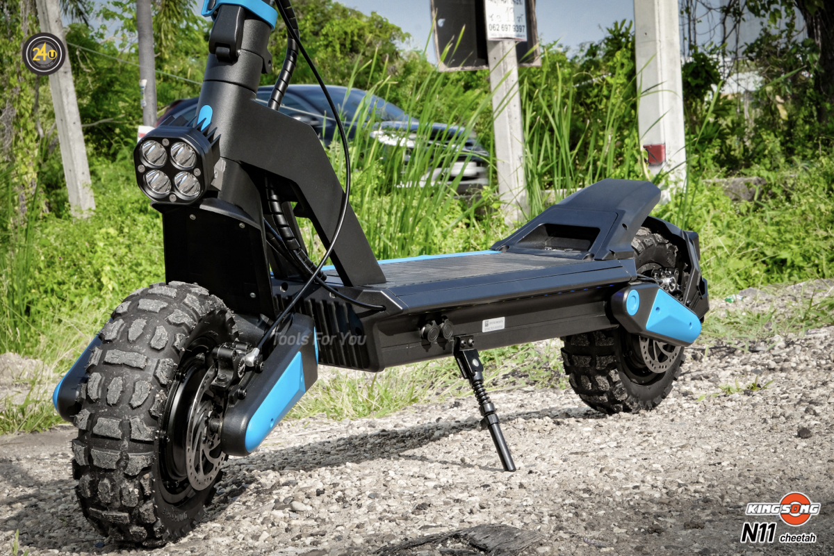 Kingsong N11 cheetah Due motors สกู๊ตเตอร์ไฟฟ้ามอเตอร์คู่ 1200WX2 60V/22.4Ah ประกันศูนย์ 1 ปี + After service︳24YOU