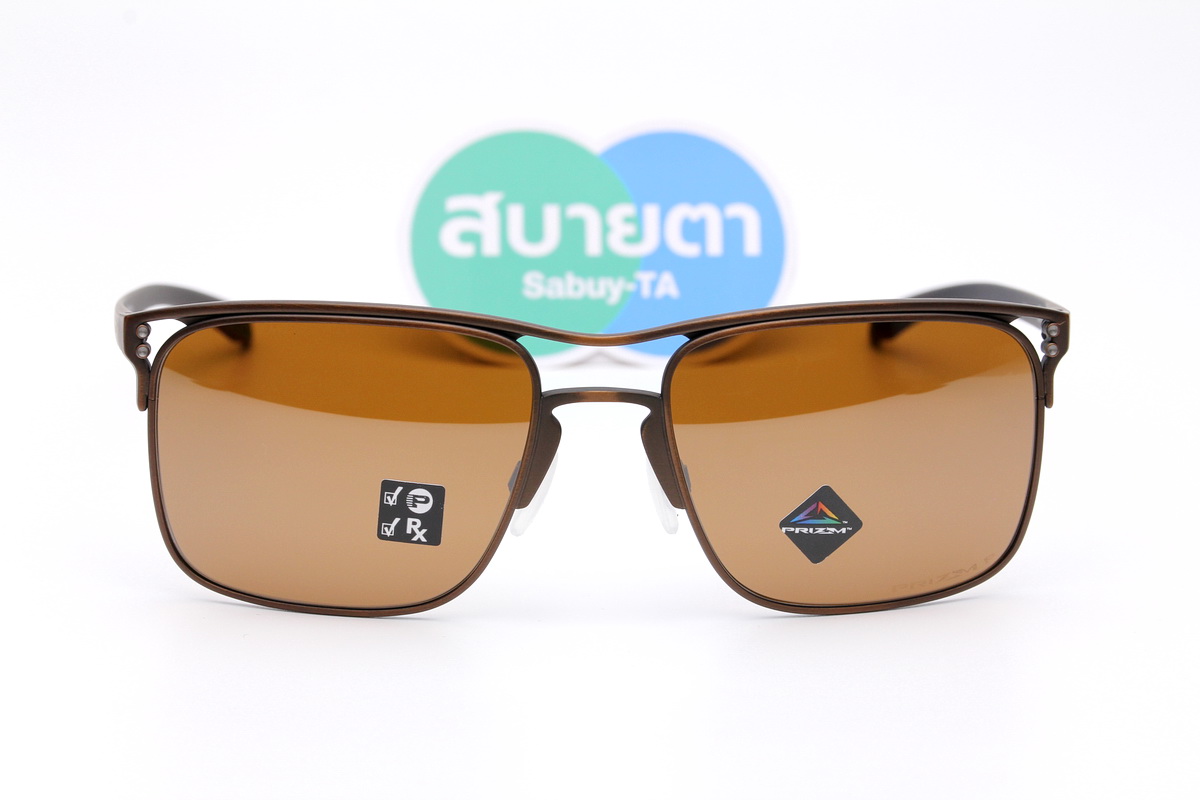 Oakley HOLBROOK TI Satin Toast/Prizm Tungsten Polarized SKU#OO6048-03