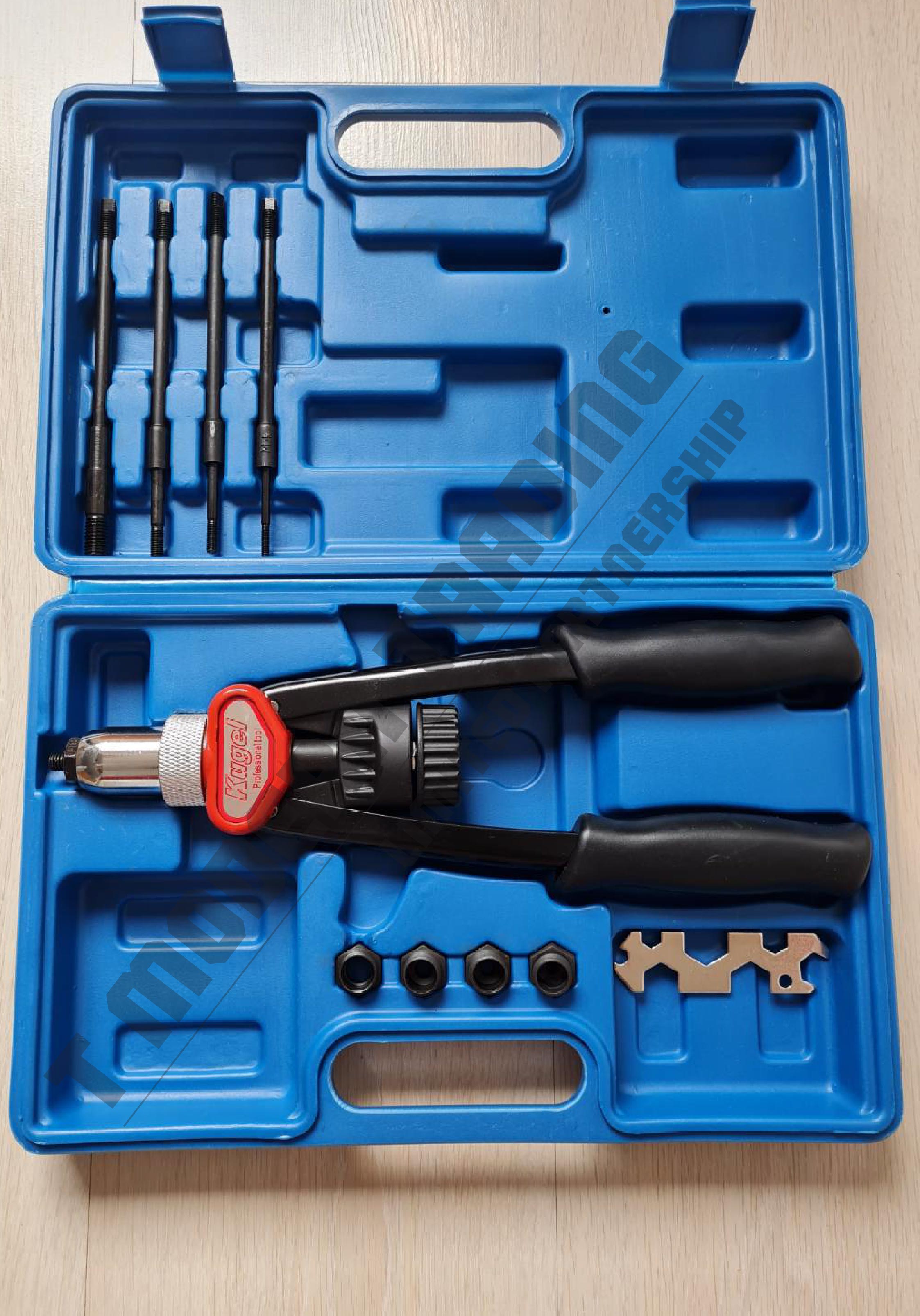 KUGEL ชุดคีมย้ำรีเวทนัท (Nut Riveter Set ) M4-M10