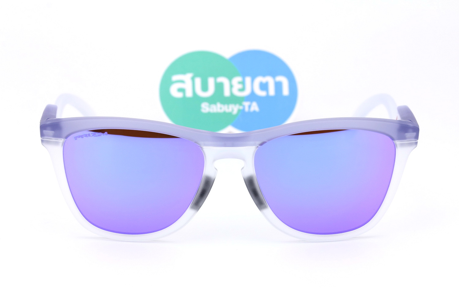Oakley Frogskins Hybrid Prizm Violet/Matte Trans Lilac-Clear SKU#OO9289-01