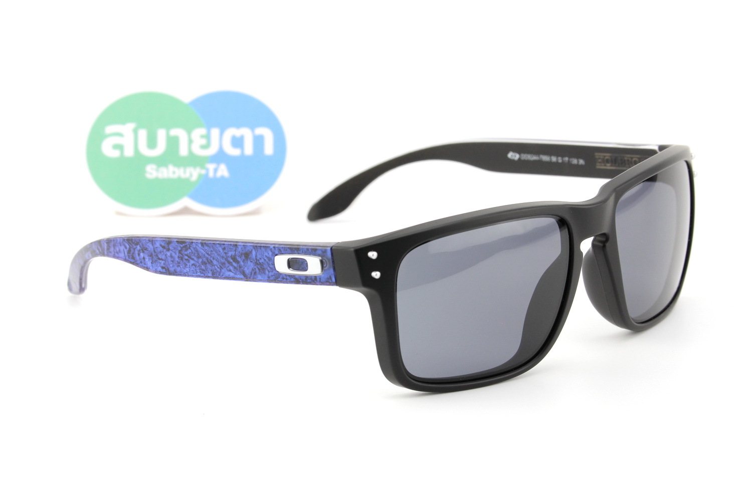 Oakley HOLBROOK Matte Black / Prizm Grey SKU#OO9244-78 (ASIA FIT)
