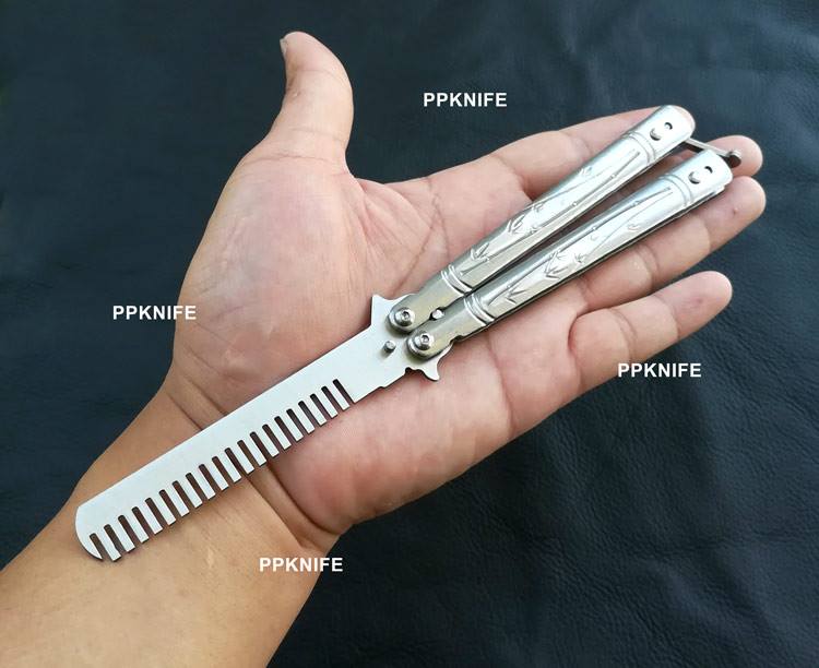 Balisong (บาลีซองซ้อม) หวี Silver Bamboo