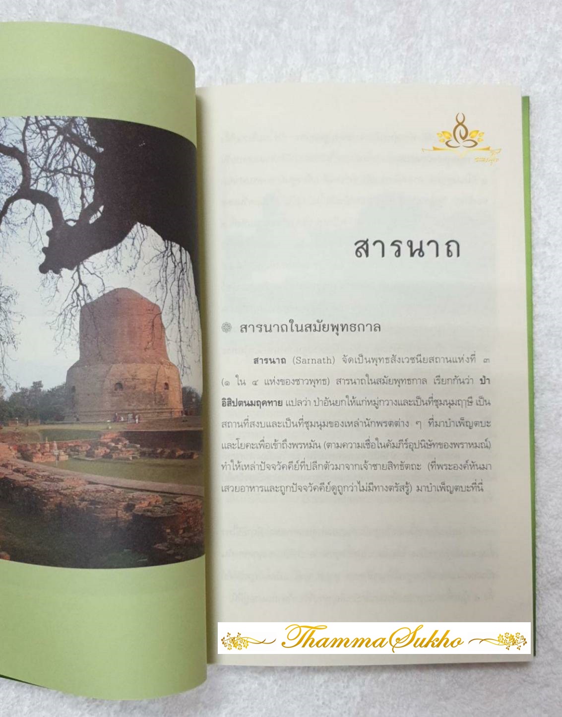 สู่แดนพุทธองค์ สารนาถ : บูชาสถานที่แสดงปฐมเทศนา