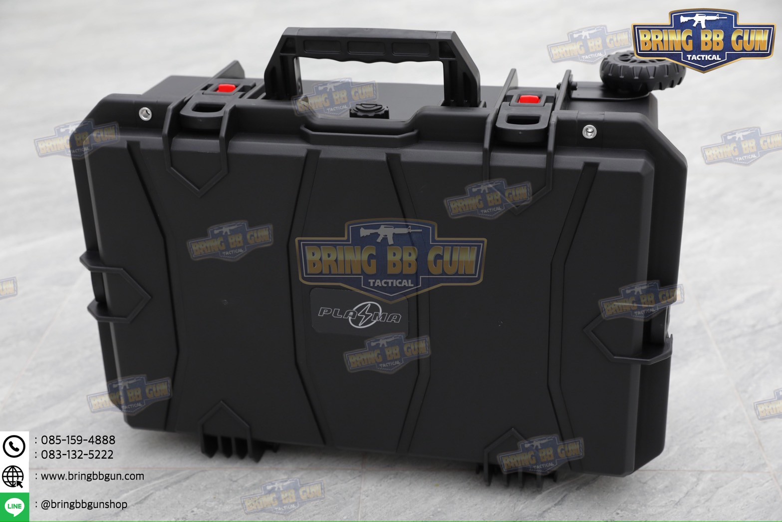 กล่องปืนสั้นแบบมีล้อลาก Plasma Case รุ่น P05 (SW1022C-R) (เคสกันกระแทรกแบบมีล้อลาก Plasma) (กล่องกันกระแทก)