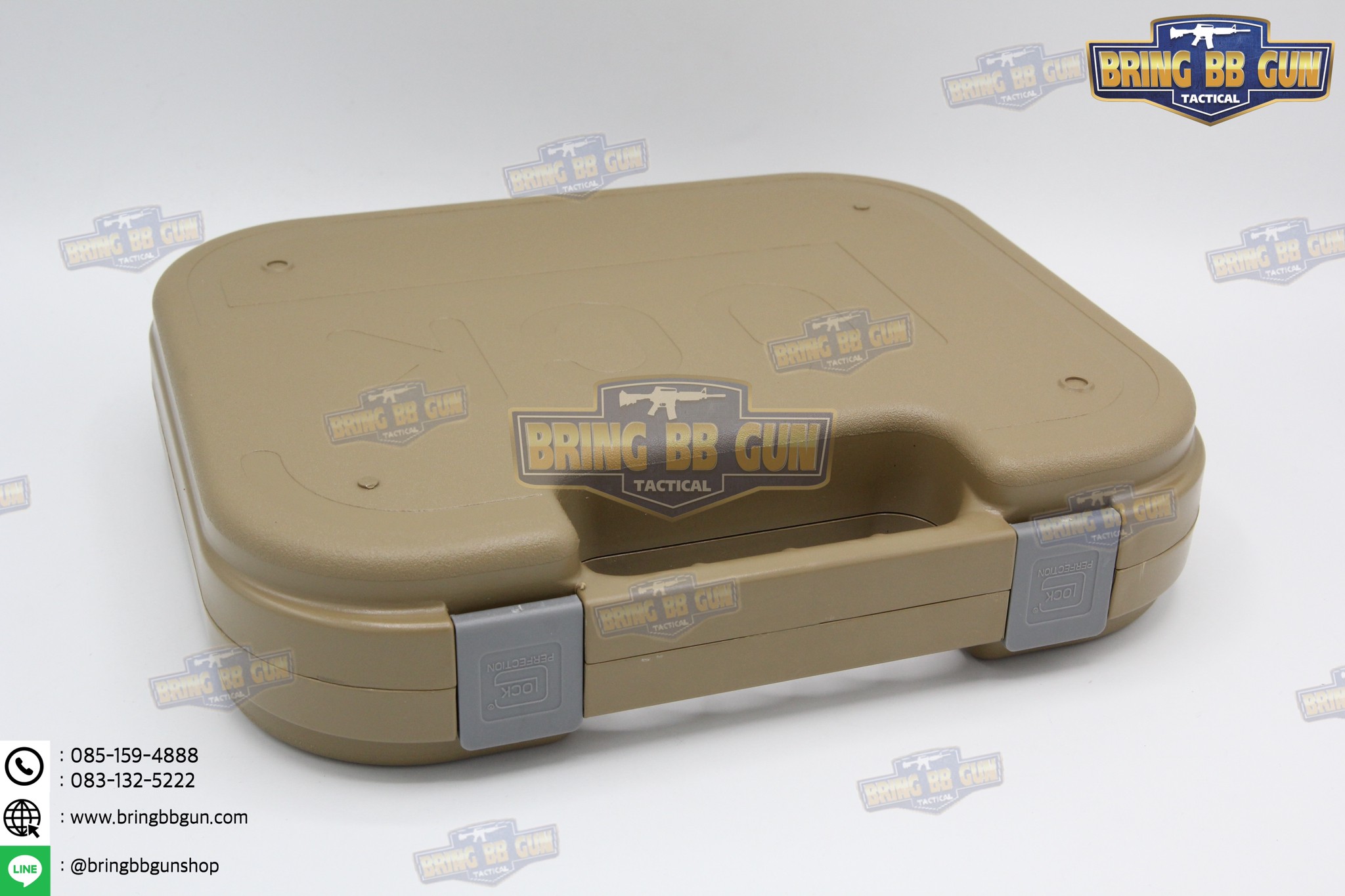 กล่องปืนสั้น Glock (กล่องปืนสั้น B11) (เคสกันกระแทรก) (Lockable Pistol Case)
