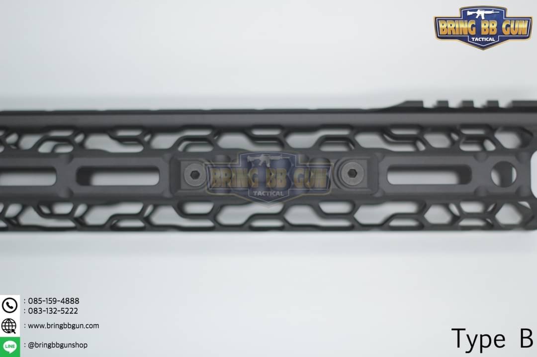 M-Lok Cover แบบพลาสติก (ใช้ได้กับชุดหน้าระบบราง M-Lok เท่านั้น)