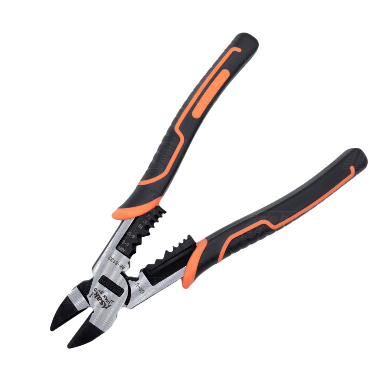 คีมตัดปากเฉียงอเนกประสงค์ ประหยัดแรงงาน 8 นิ้ว | AK-8133 | ASAKI