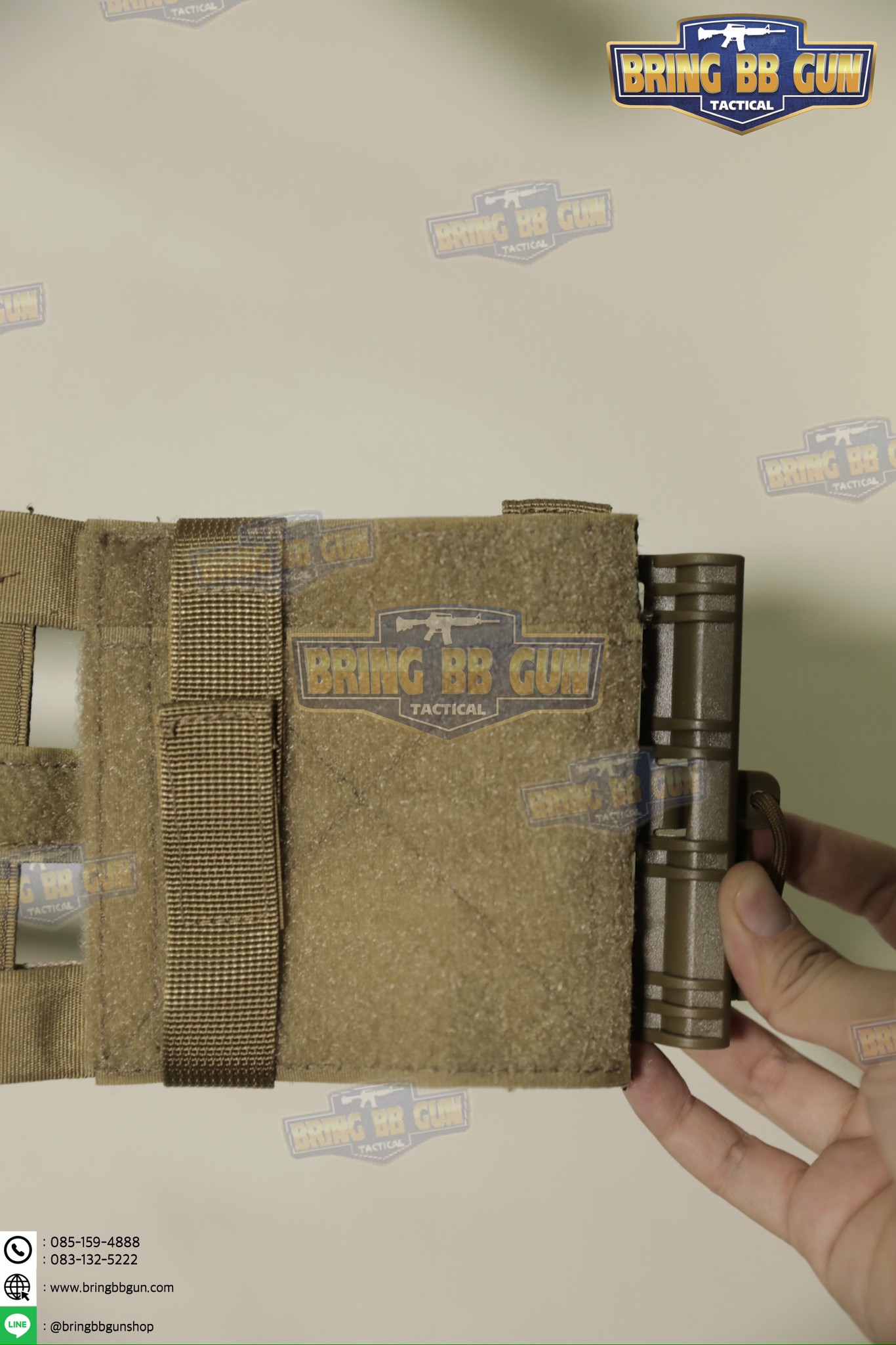 ชุดเซ็ตปลดเสื้อเกราะไว (ชุดปลดไวเสื้อเวส QR1) (Molle Quick Release Buckle Set)