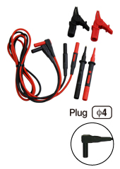 KYORITSU 7154B Safety test leads 1,220mm