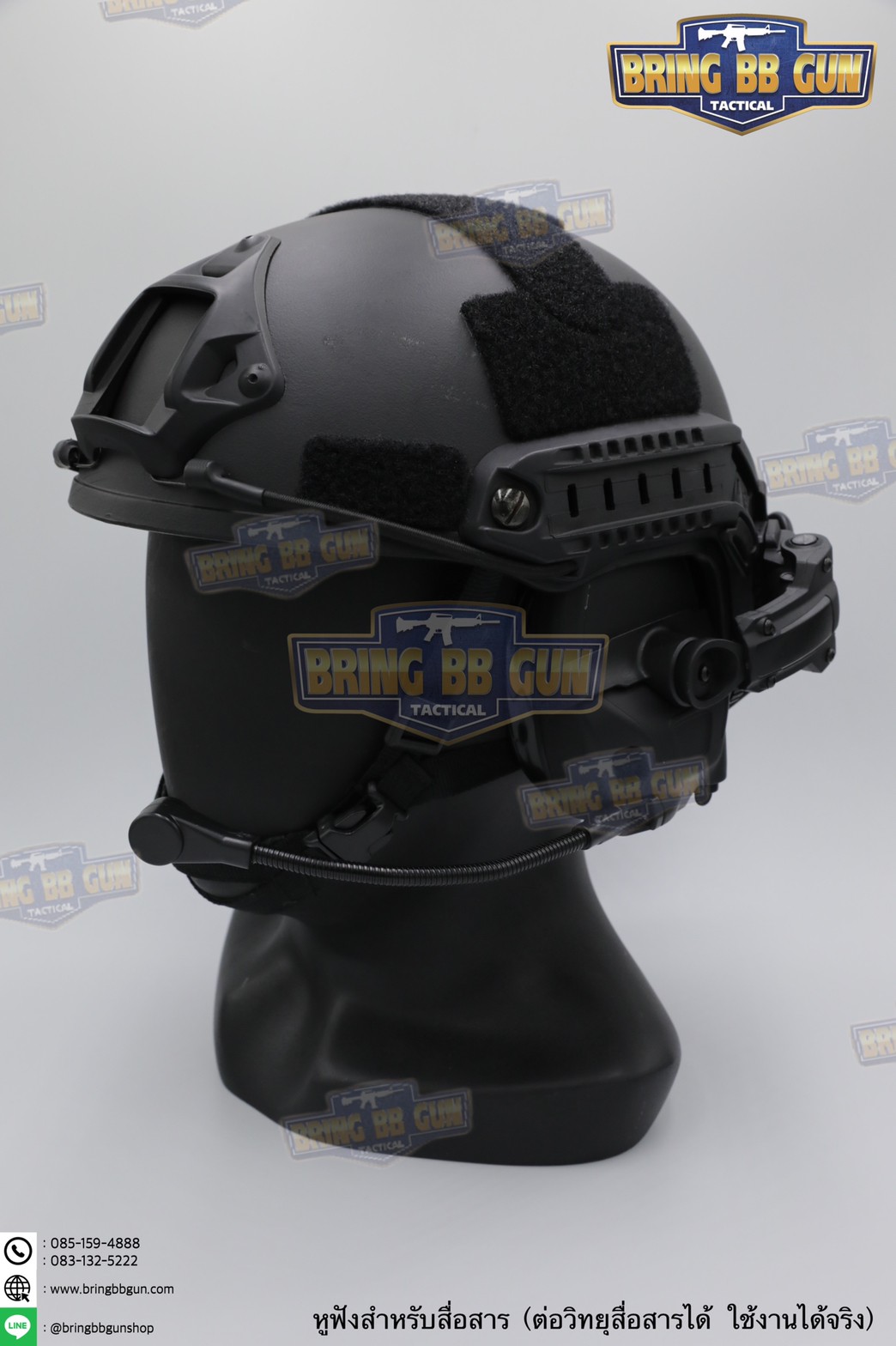 หูฟังสื่อสาร ทรง Ops-Core AMP (FCS AMP tactical communication shooting headset) (AMP)