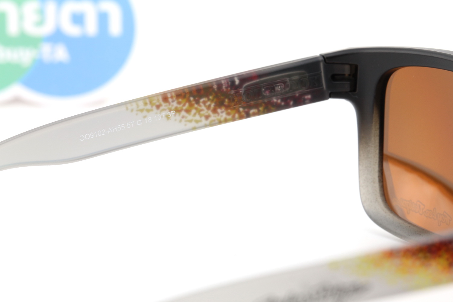 Oakley Holbrook TLD (Troy Lee Designs) Black Fade/Prizm 24K Polarized OO9102-AH