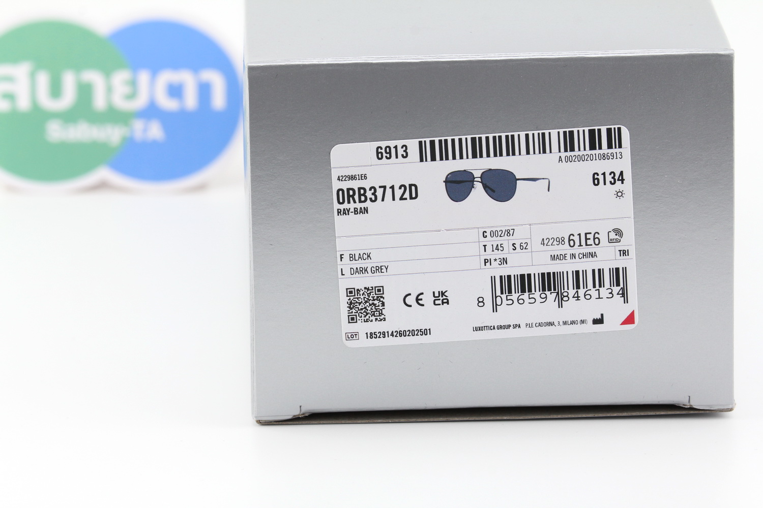 RayBan RB3712D 002/87