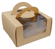 กล่องกระดาษคราฟท์,กล่องขนม,กล่องเบเกอรี่,ถุงหิ้ว