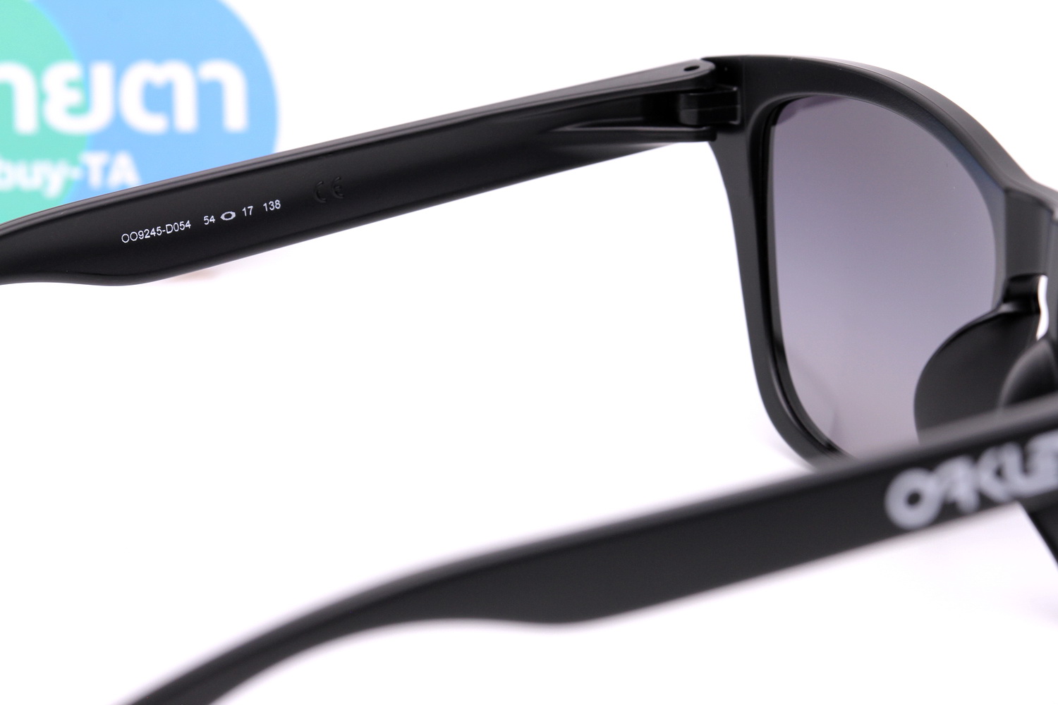 Oakley Frogskins Matte Black/Prizm Grey Gradient SKU#OO9245-D0 (ASIA FIT)