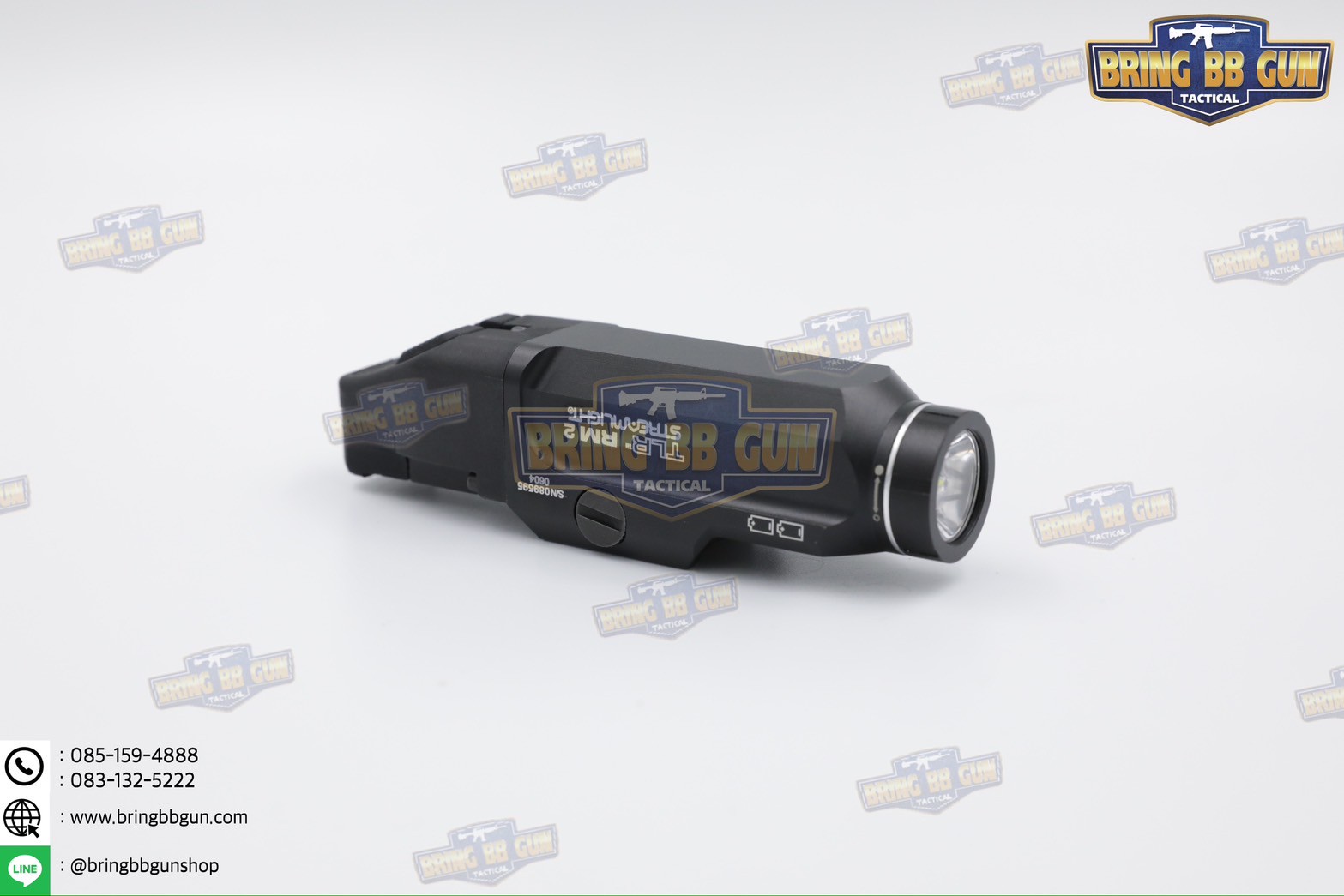 ไฟฉายติดปืนสั้น ทรง Streamlight รุ่น TLR RM 2 (RAIL MOUNTED LIGHTING SYSTEM)