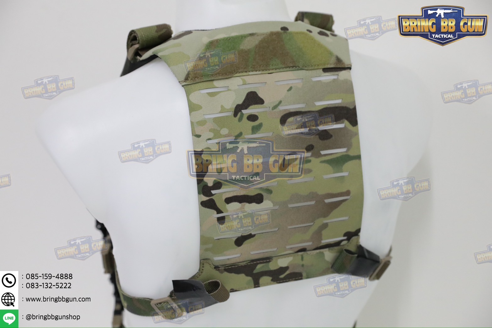 สายโยงบ่า (Chest Rig Harness) (สายโยงบ่าแบบแต่ง)