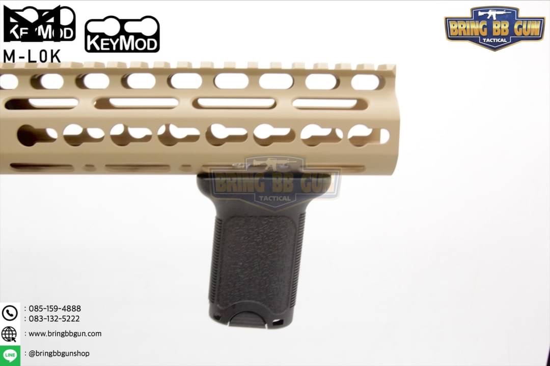 กริ๊ปมือหน้า TD รุ่น M-Lok/Keymod (BCM STYLE SHORT VERTICAL GRIP)