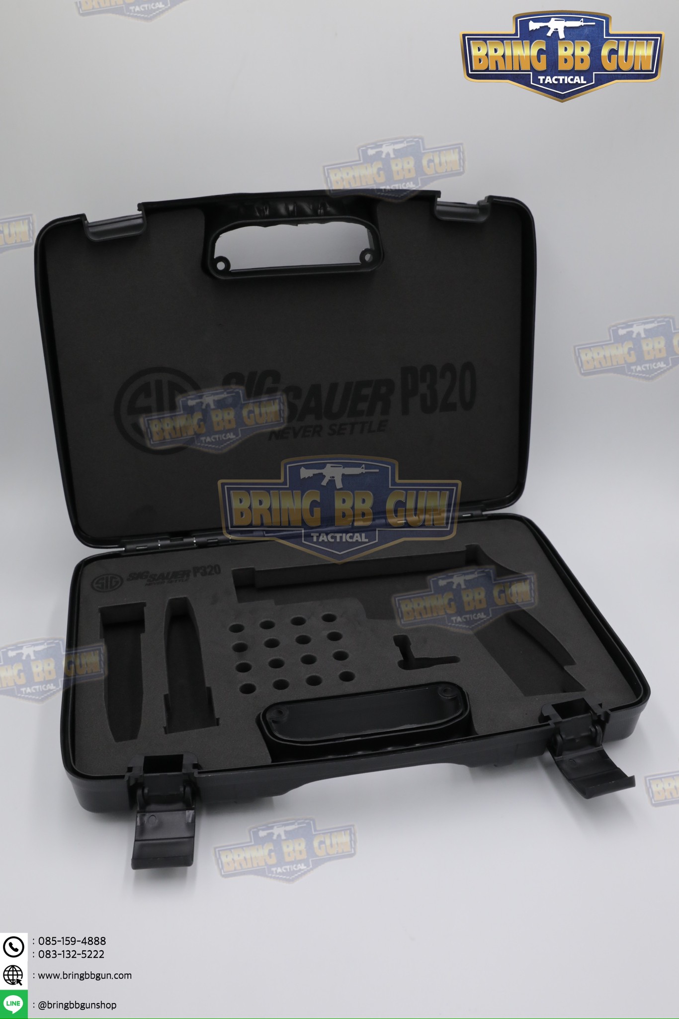 กล่องปืนสั้น Sig Sauer (กล่องปืนสั้น B10) (เคสกันกระแทรก) (Lockable Pistol Case)