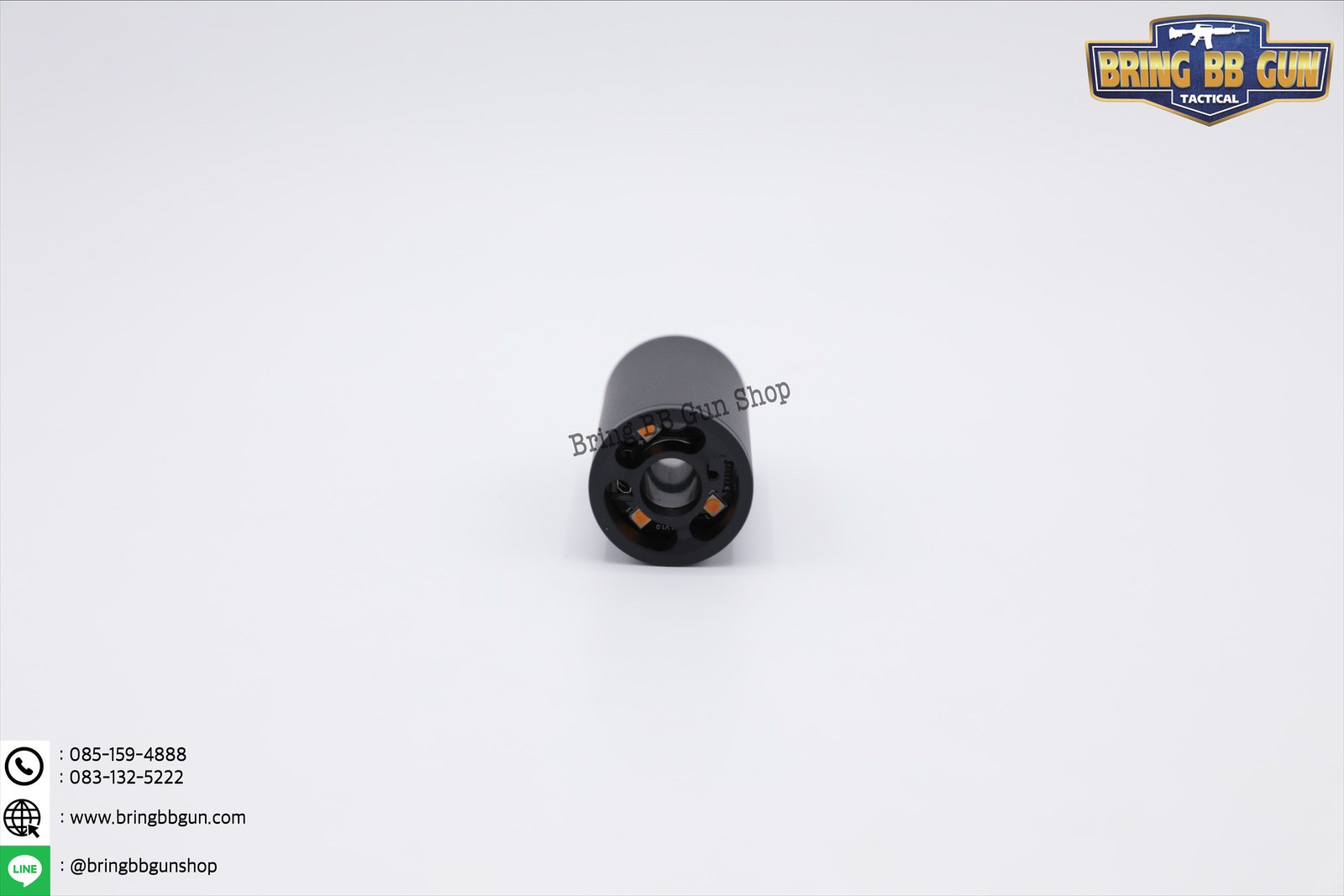 Tracer ยี่ห้อ 5KU รุ่น Spitfire ที่เก็บเสียงสำหรับยิงลูกเรืองแสง (ลูกสีเขียว)