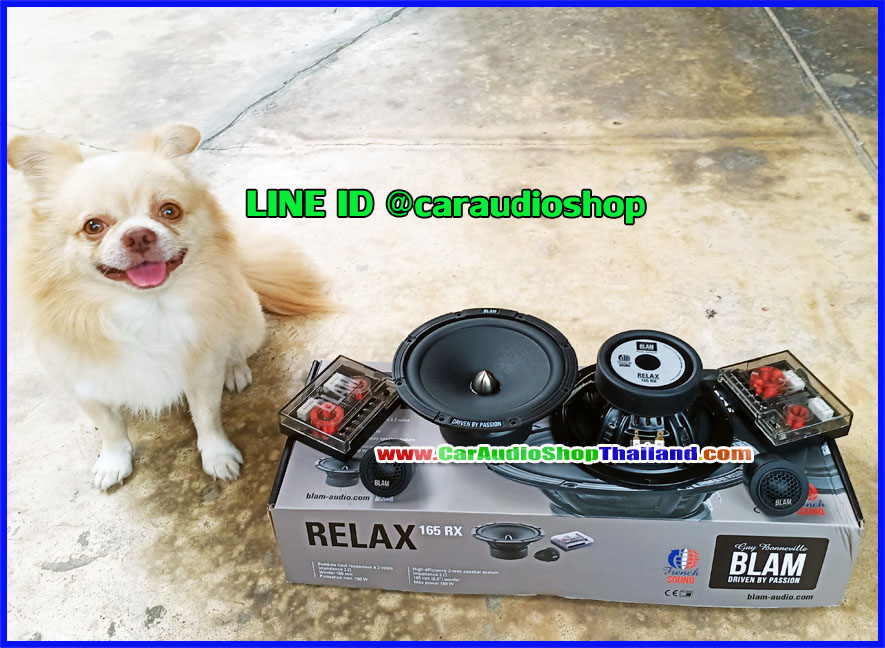 ลำโพงแยกชิ้น 6.5 นิ้ว คุณภาพสูง BLAM RELAX 165 RX