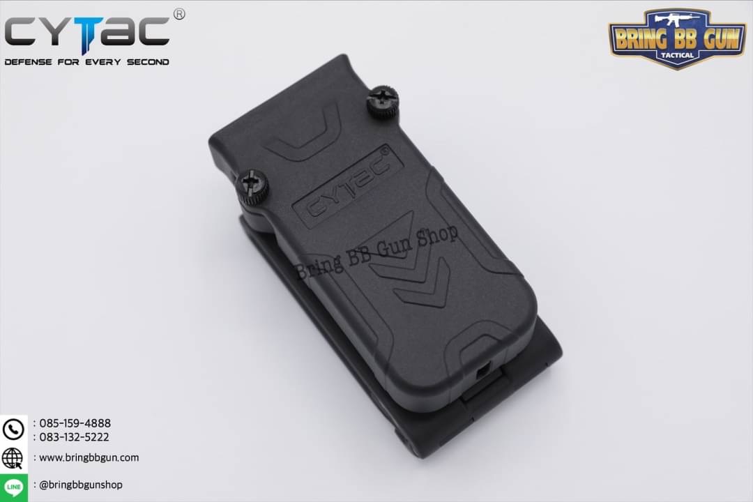 ซองแม็กกระซีนเดี่ยว Universal ยี่ห้อ Cytac (Universal Single Magazine Pouch) แบบพกนอก
