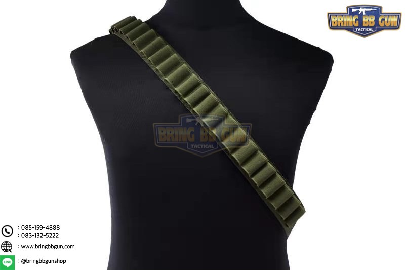 สายสะพายกระสุนลูกซอง 27 นัด