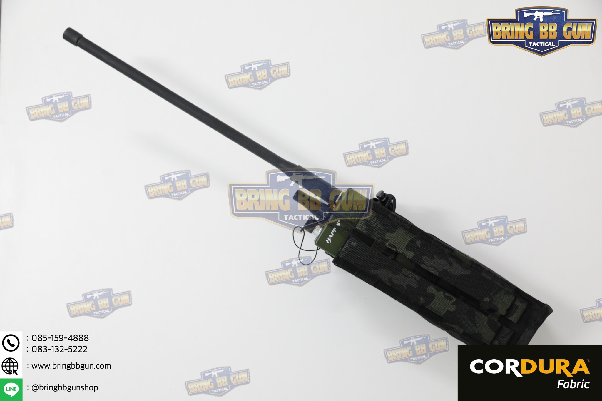 เพ้าวิทยุสื่อสาร สำหรับวิทยุ PRC-152 ซองวิทยุสื่อสารแบบผ้า (PRC-152 drop-down Radio Pouch) (Radio Holder)