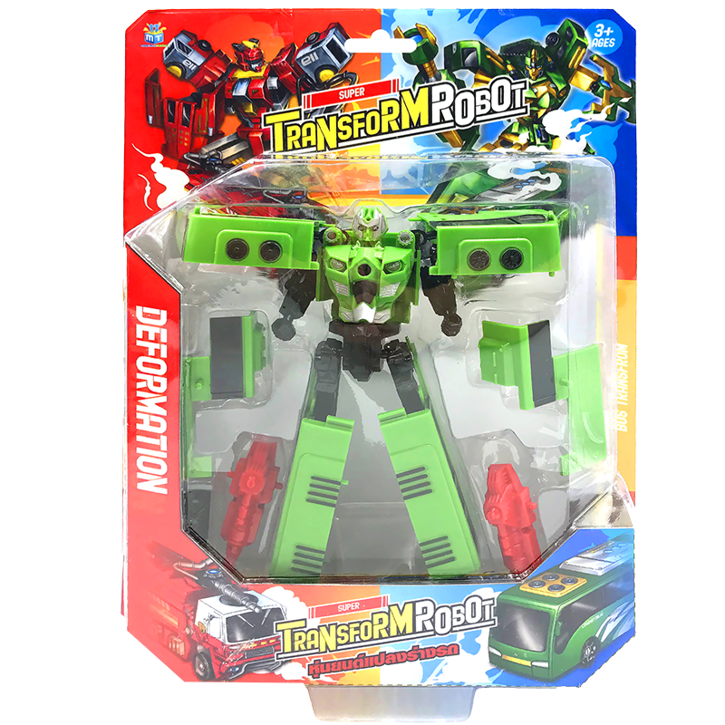 หุ่นยนต์แปลงร่างรถ(คละแบบ) ของเล่นเด็ก ของเล่นเสริมพัฒนาการ T001-DA037209B0 - 6267993391179