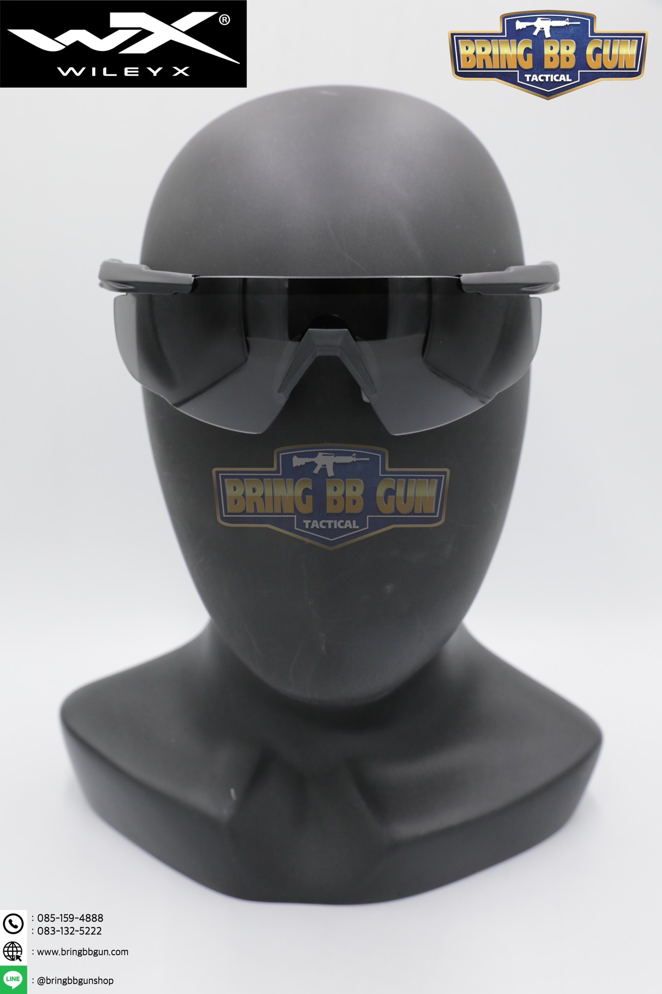 แว่นตากันแดด (แว่นตากันสะเก็ต) ยี่ห้อ WileyX รุ่น Saber Advanced 1Lens (WileyX Saber Advanced)