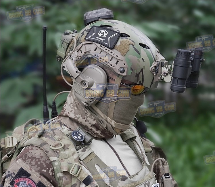 หูฟังสื่อสารตัดเสียงได้ FCS Falcon ยี่ห้อ FMA (FCS Falcon Ears Tactical Communication Headset)