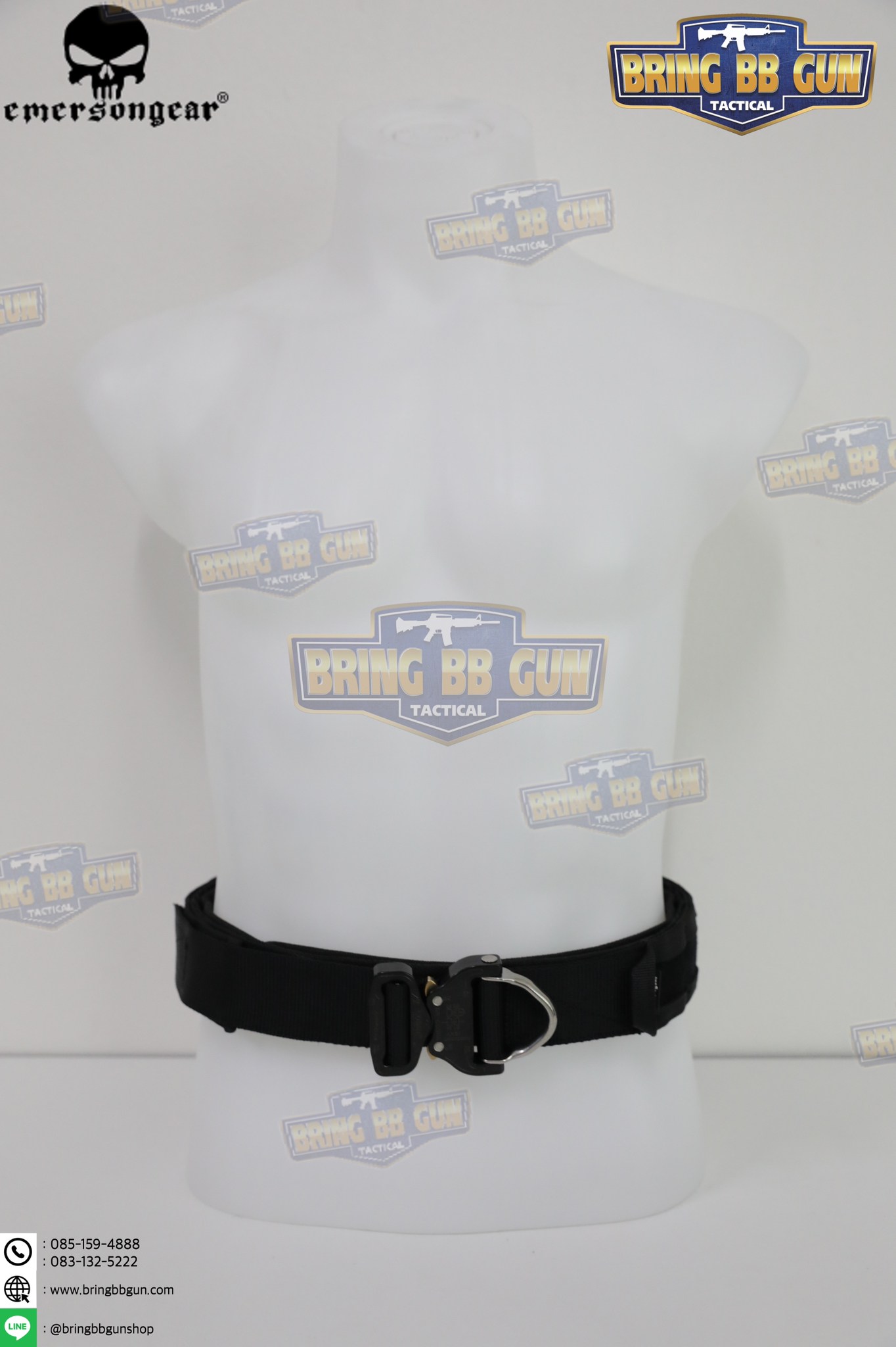 เข็มขัดยุทธวิธี รุ่น Cobra 2ชั้น (EmersonGear COBRA 1.75-2inch One-pcs Combat Belt) (Battle Belt) (War Belt)