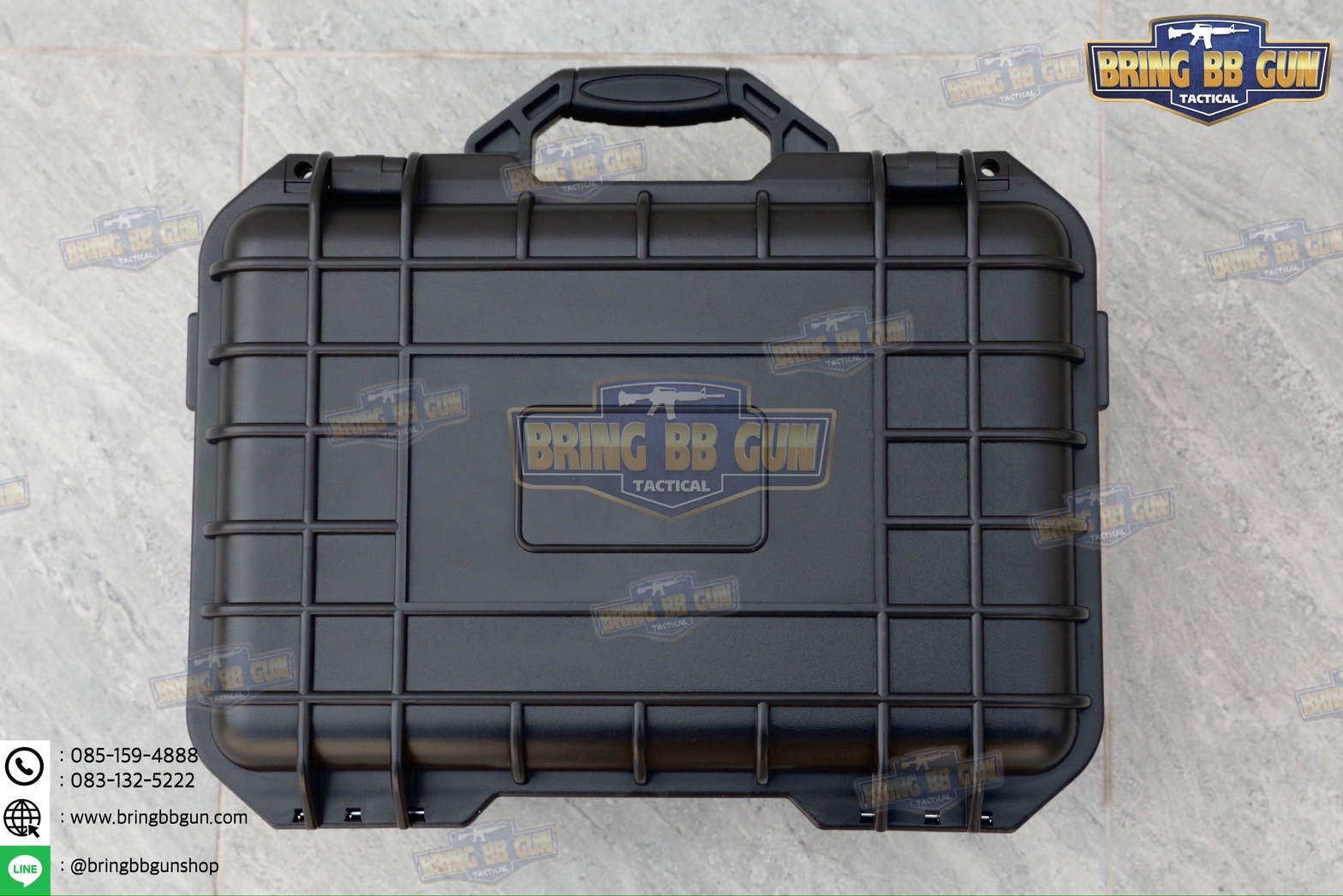 เคสกันกระแทรก B7325 (กล่องปืนสั้น B7325) (กล่องกันกระแทก) (เคสกันกระแทก) (เคสปืนสั้น) (Lockable Pistol Case) (Light Weight Case)