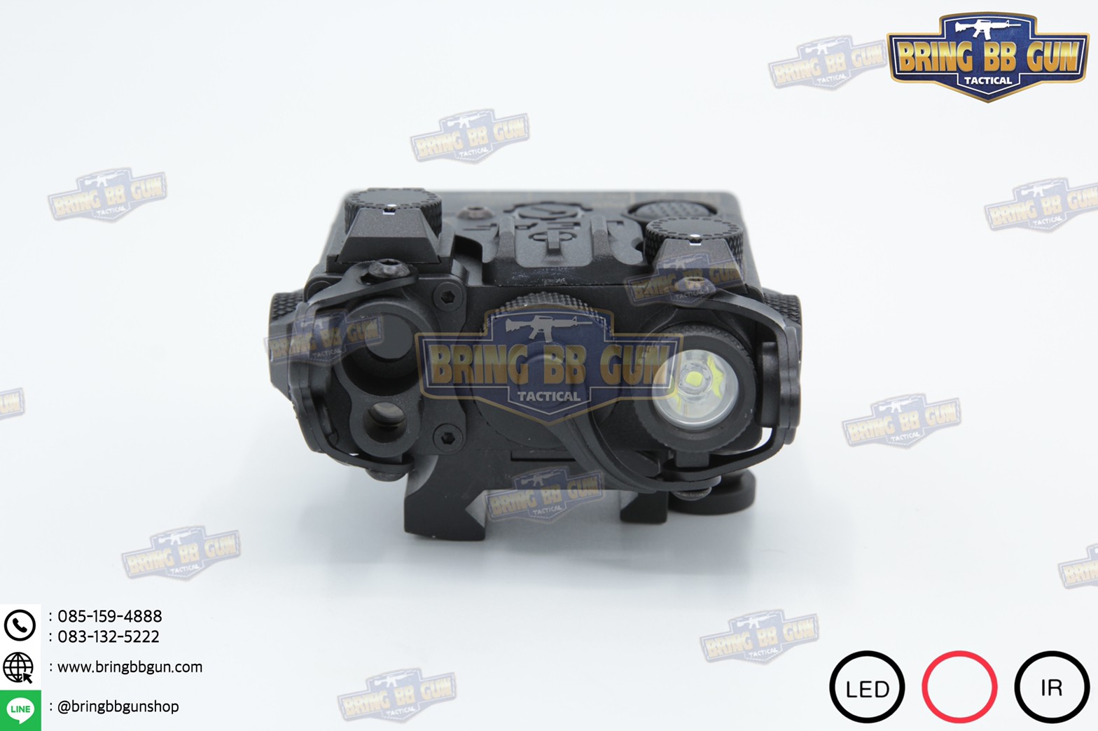 กล่องANPEQ-15A รุ่น DBAL-A2 บอดี้พลาสติก (Dual Beam Aiming Laser - Advanced2)