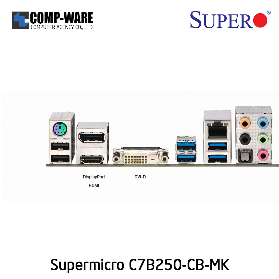 Supermicro C7B250-CB-MK Intel B270 Chipset microATX Motherboard LGA1151 SUPERO CORE BUSINESS
